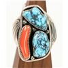 Image 2 : Navajo Rough Polished Turquoise Pendant [124955]