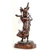 Image 2 : Sid Burns Bronze Sculpture: Trouble A Plenty  [188540]