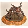 Image 2 : Sid Burns Bronze Sculpture: Spooked  [188509]