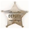 Image 1 : Deputy Five Point Star Badge 1890-1920 [183496]