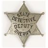 Image 1 : State Detective and Deputy Sheriff Badge [183498]