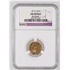 Image 1 : Indian Head $2 1/2 Gold 1913  [190036]