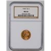 Image 1 : Liberty Head $2 1/2 Gold 1904 MS 64 [190041]