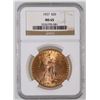 Image 1 : St. Gaudens $20 Gold Piece: 1927 MS 65 [189917]