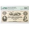 Image 1 : State Bank of Minnesota $5 1862 [188010]