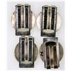 Image 2 : Silver Coin Replica Money Clips (4) [190867]
