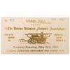 Image 1 : Firemen's Ball Ticket, 1896 [190593]