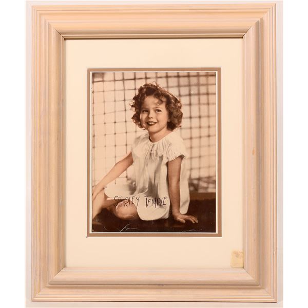 Shirley Temple Photo, Signed, Framed [180950]