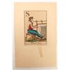 Image 1 : French Stonecutter colored engraving [188793]