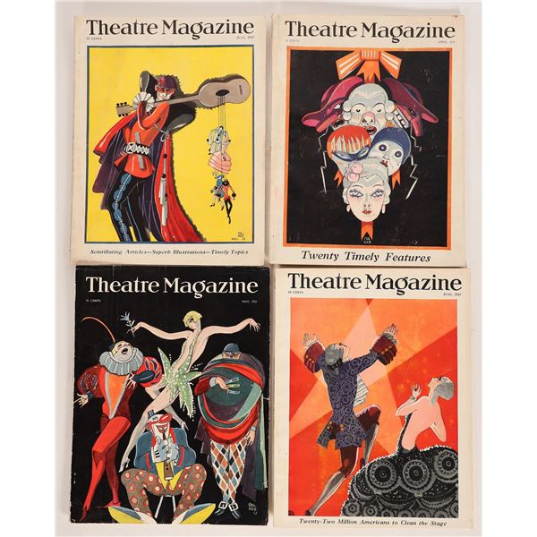 Theatre Magazine, 4 Issues, 1927 [180776]