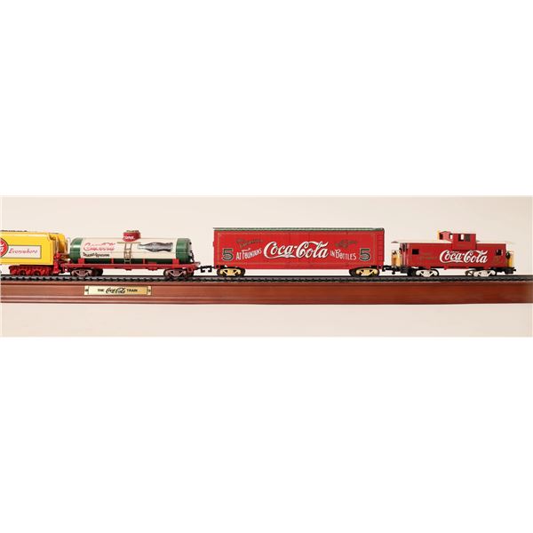 Franklin Mint Coca Cola Advertising Train 1999 (6) [185771]