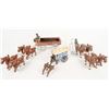 Image 2 : Cast Iron Wagons & Horses Pair [189930]