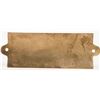 Image 2 : Tuttle Mnfg. & Supply Brass Wall Plaque, Rare [189343]