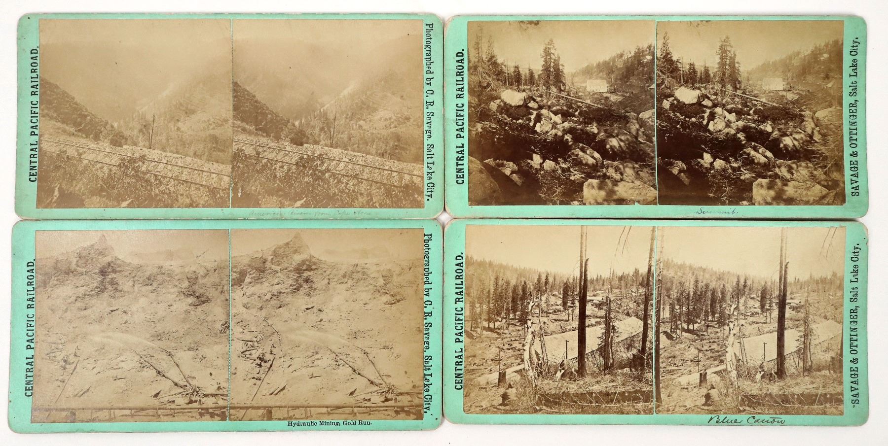 Central Pacific Railroad Views by Savage & Ottinger (4) [190080 ...