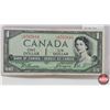 Image 10 : Canada Bills 1954DF "Devil's Face" Series (5 Bills): $20 : Beattie/Coyne #CE9686182 $10 : Beattie/Co
