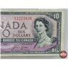 Image 5 : Canada Bills 1954DF "Devil's Face" Series (5 Bills): $20 : Beattie/Coyne #CE9686182 $10 : Beattie/Co