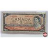 Image 8 : Canada Bills 1954DF "Devil's Face" Series (5 Bills): $20 : Beattie/Coyne #CE9686182 $10 : Beattie/Co