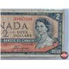 Image 9 : Canada Bills 1954DF "Devil's Face" Series (5 Bills): $20 : Beattie/Coyne #CE9686182 $10 : Beattie/Co