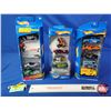 Image 1 : (3) HOTWHEELS Giftpacks (5 Cars per Pkg) : - World Racers - Sonic Special - Autogrfx (Scale 1:64) (S