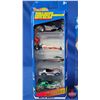 Image 4 : (3) HOTWHEELS Giftpacks (5 Cars per Pkg) : - World Racers - Sonic Special - Autogrfx (Scale 1:64) (S