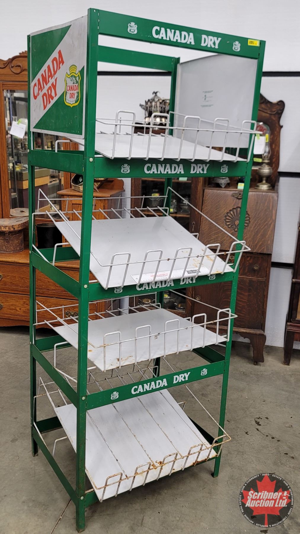 Dry Store Rack CANADA DRY Store Display Rack (Metal) (68-1/2