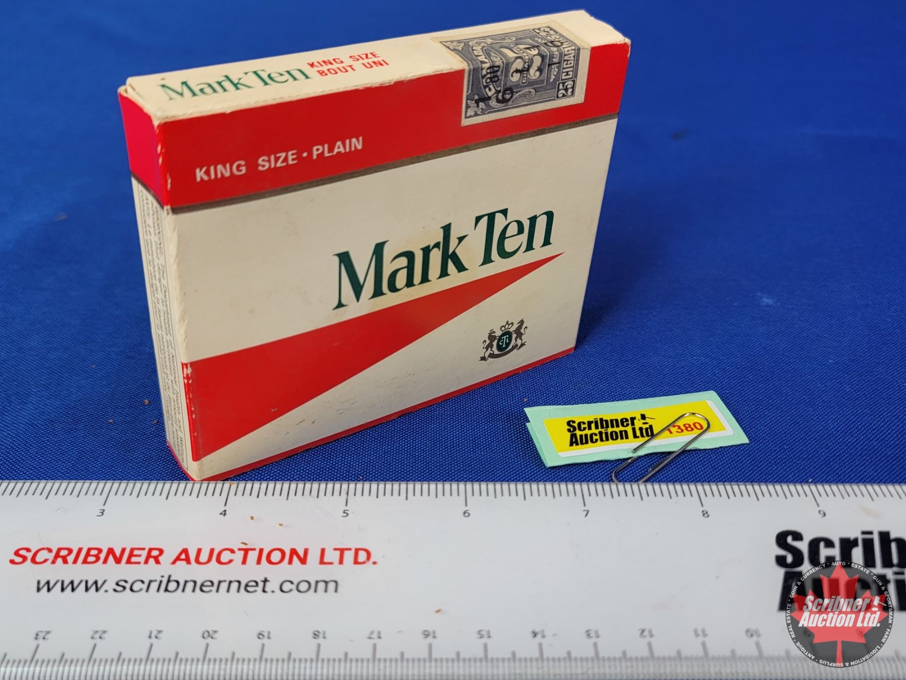 Mark Ten Cigarettes (25 Pack) (Unopened) (3-1/2