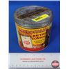 Image 1 : TOBACCO TIN : MACDONALDS British Consoles Cigarette Tobacco (4"H x 4-1/2"Dia) (SEE PICS!)