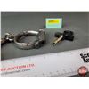 Image 8 : "BEST" Antique Handcuffs "Warranted Wrought 106" : Screw Type Keys (SEE PICS!)