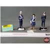Image 1 : Hand Painted Lead Soldiers : Blue Uniform (3) (SEE PICS!) (Listing & Descriptions are a GUIDE ONLY a