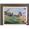 Image 2 : Framed Print : Bob Hope Classic 35th Anniversary (Frame: 24-1/2"H x 24-1/2"W) (SEE PICS!)  (Listing 