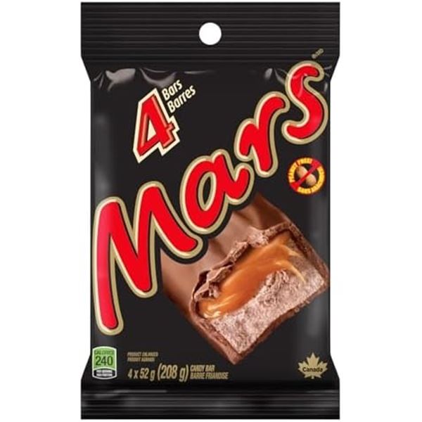 NEW 208G MARS BARS