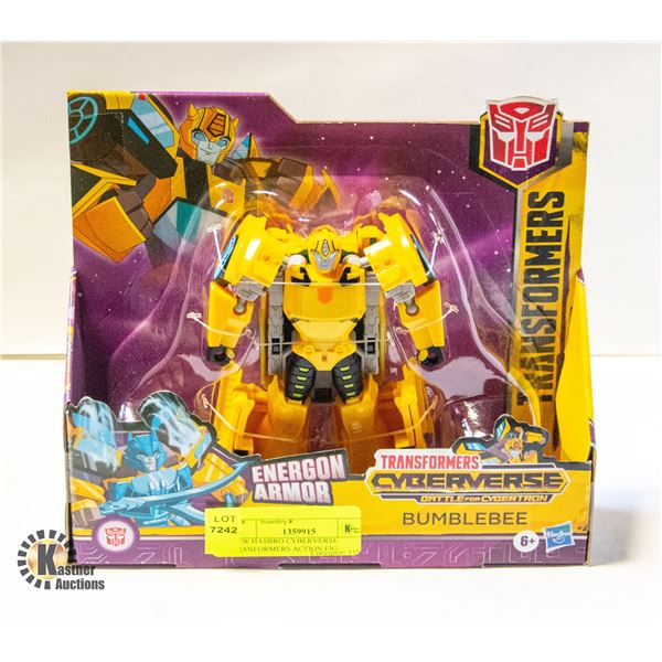 NEW HASBRO CYBERVERSE TRANFORMERS ACTION FIG.