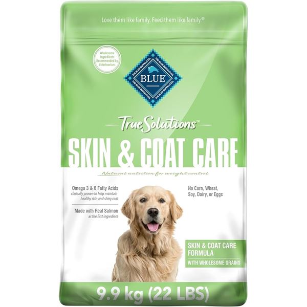 NEW BLUE TRUE SOLUTION SKIN AND COAT CARE 22LBS