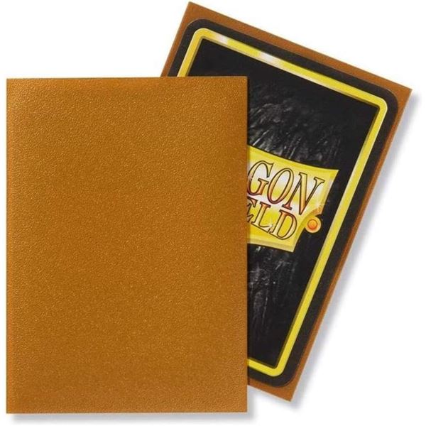 NEW DRAGON SHIELD GOLD CARD SLEEVES 60 PACK
