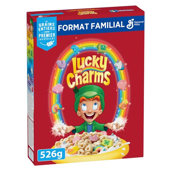 NEW 526G LUCKY CHARMS CEREAL
