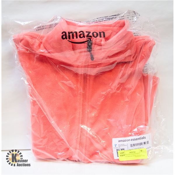 NEW AMAZON ESSENTIALS WOMENS BRIGHT PINK FLEECE