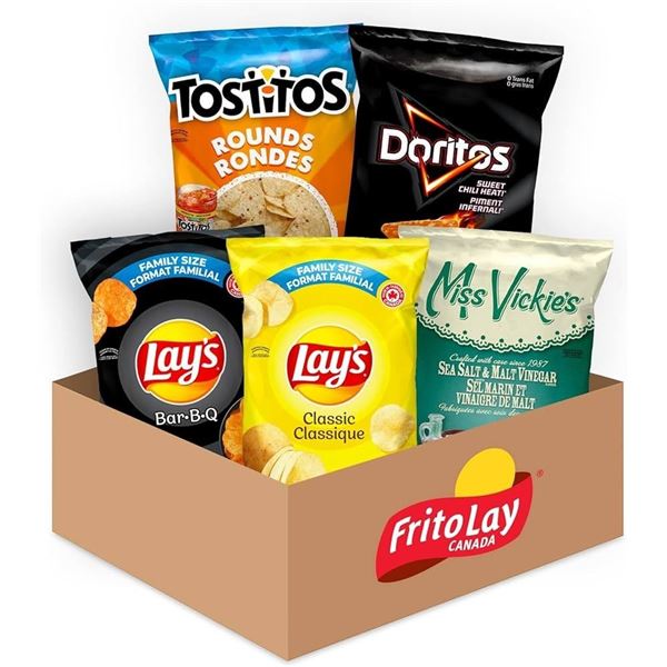 NEW PEPSICO FRITO-LAY FUN TIME VARIETY PACK 5 CT