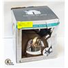Image 1 : NEW WITH BOX STAINLESS STEEL WHISTLING TEA KETTLE