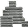 Image 1 : BRAND NEW LANE LINEN 24 PIECE TOWEL SET - GREY