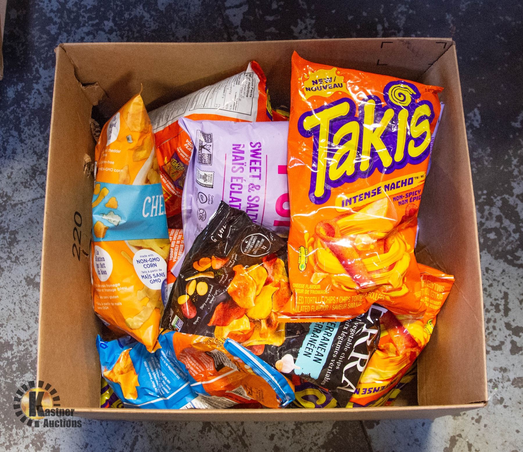 Box Cips NEW BOX OF 19 ASSORTED CHIPS