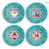 Image 2 : NEW IN BOX HOT CHOCOLATE DESIGN SET OF 4 NINE INCH