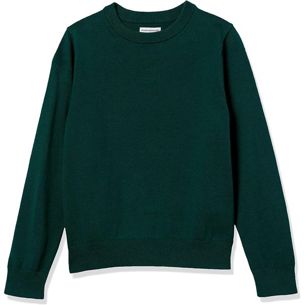 NEW AMAZON ESSENTIALS MEDIUM BROWN SWEATER