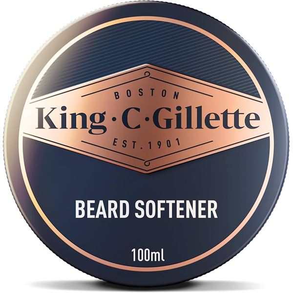 NEW 100ML KING C GILLETTE SOFT BEARD BALM