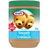Image 1 : NEW 2KG TUB KRAFT SMOOTH LIGHT PEANUT BUTTER