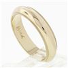 Image 7 : NEW Classic 14k Yellow Gold 5mm Domed Polished Milgrain Men's Wedding Band Ring