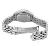 Image 8 : Rolex Ladies Quickset Silver Roman White Gold Diamond Bezel With Hidden Clasp Ju