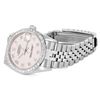 Image 6 : Rolex Midzie 31MM Quickset Cream Arabic Dial With Diamond Bezel Datejust Wristwa