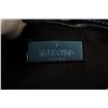 Image 6 : Valentino Navy Blue Leather Double Zip Clutch