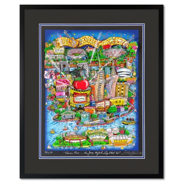 There's Music: New Jersey, New York, Long Island Too!! by Fazzino, Charles