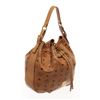 Image 3 : MCM Cognac Visetos Leather Bucket Bag